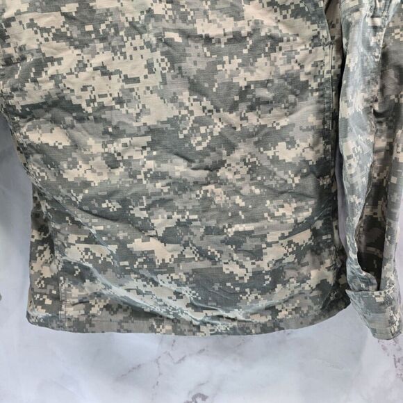 Desert Camo Jacket XS Short Digital Top Shirt Air Force Army Military Fatigue - Picture 7 of 12